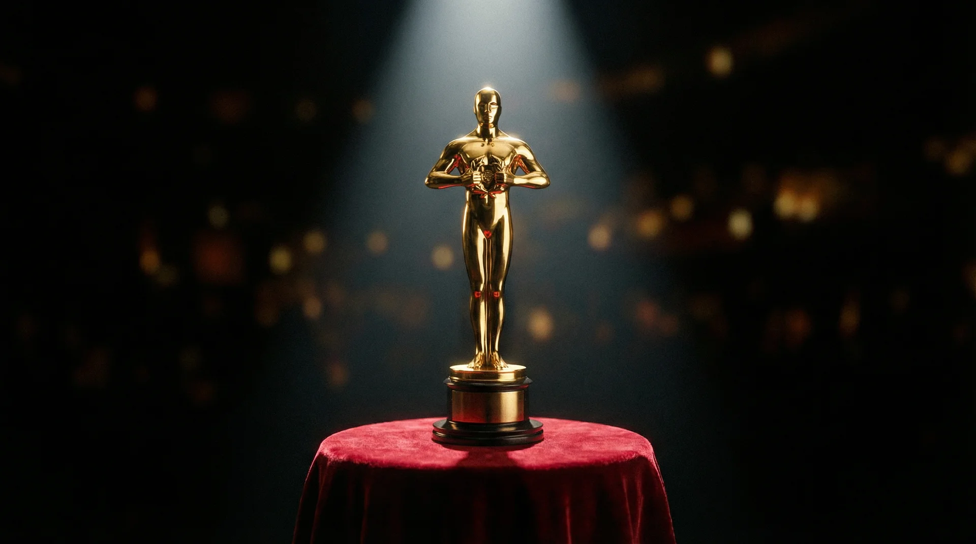 撸撸杜 获奖影片荣誉展示，金色奖杯在聚光灯下熠熠生辉